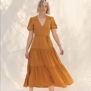 Christy Dawn Augusta Dress Turmeric Size S